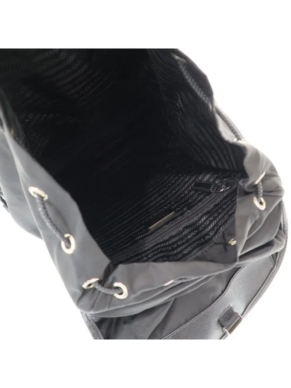 Prada Nylon Backpack Black
